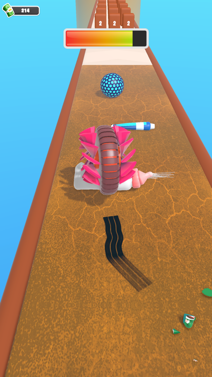 Wheel Smash Run游戏截图