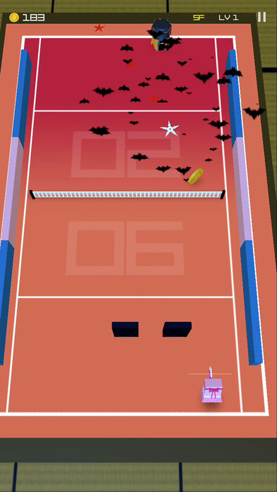 Ninja Tennis: Revenge of Pong游戏截图