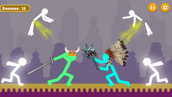 Stickman Fight Battle Games游戏截图