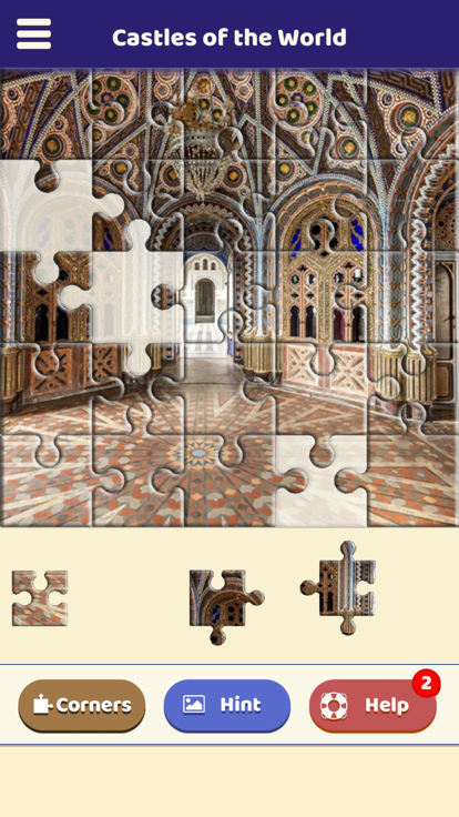 Castles of the World Puzzle游戏截图