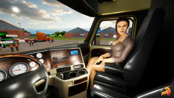 Highway Truck Simulator Game游戏截图