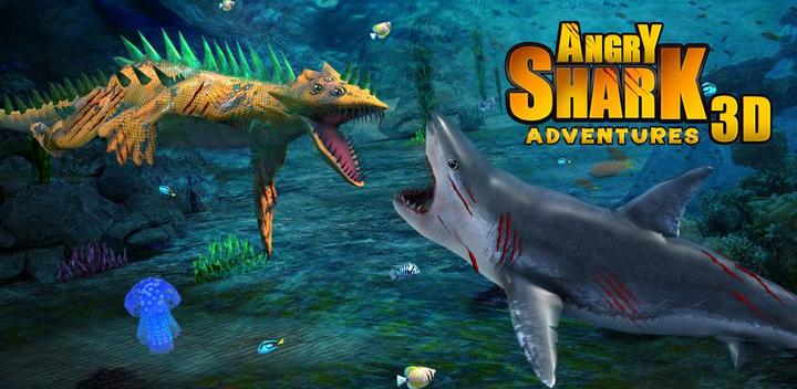 Angry Shark Adventures 3D游戏截图