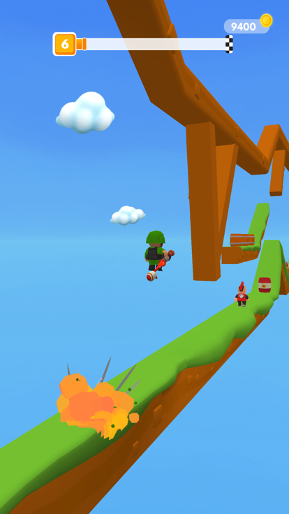 Jumpy Rocket游戏截图