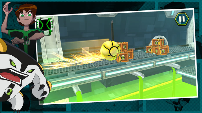 Undertown Chase - Ben 10 Omniverse Running Game游戏截图
