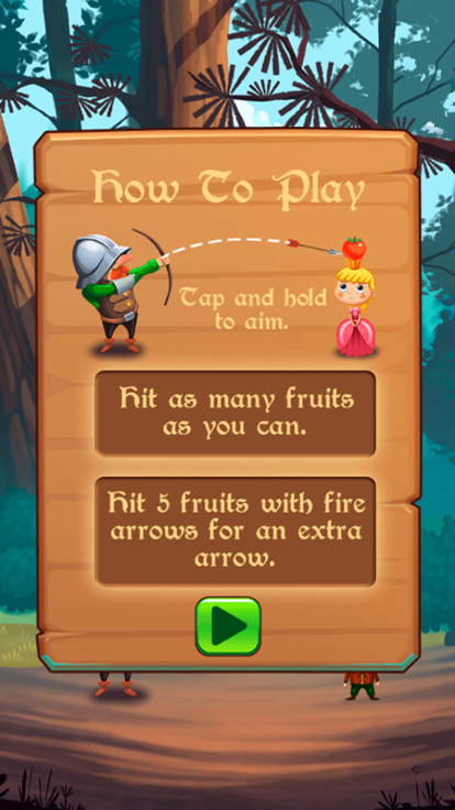 神射手射水果挑战赛游戏截图