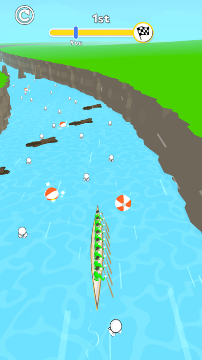 Paddling Race游戏截图