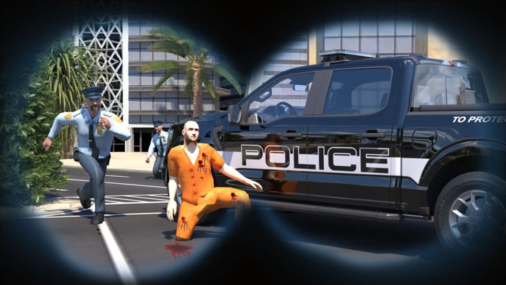 狙击手射击枪游戏3D游戏截图