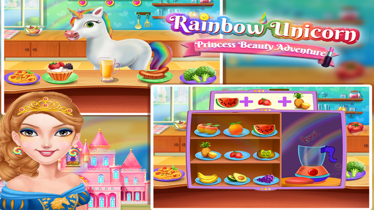 Rainbow Unicorn Princess游戏截图