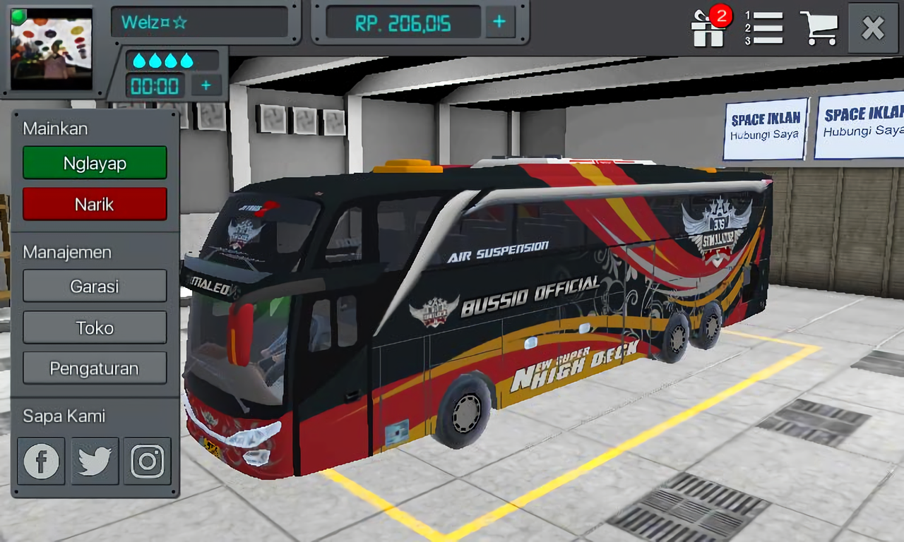bus simulator indonesia livery