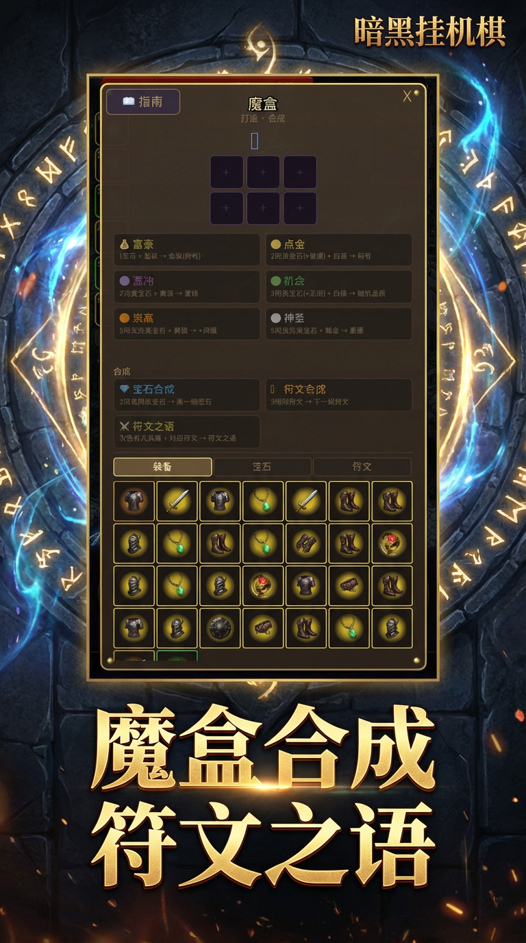 暗黑挂机棋游戏截图