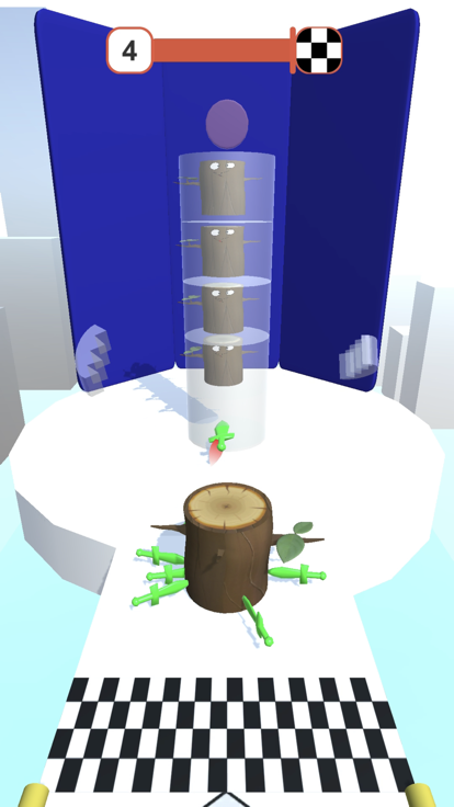 Spin Log游戏截图