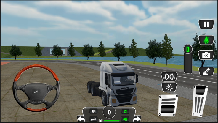 Euro Truck 3D Driving Sim游戏截图