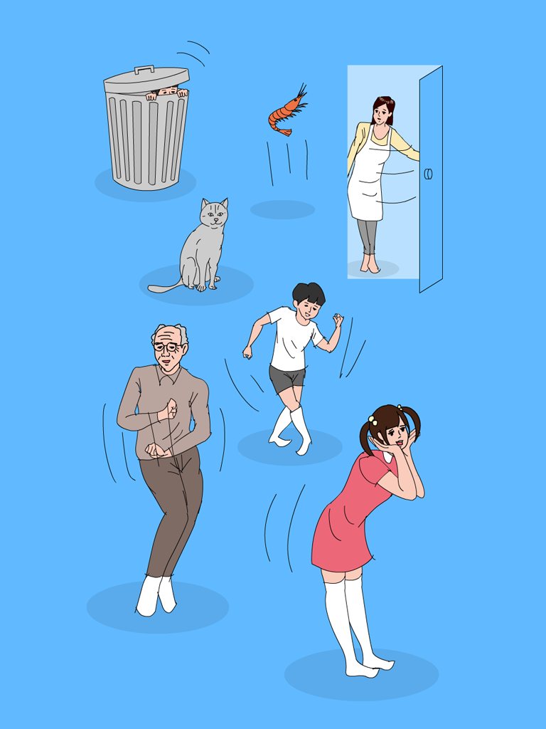 在你身后！游戏截图