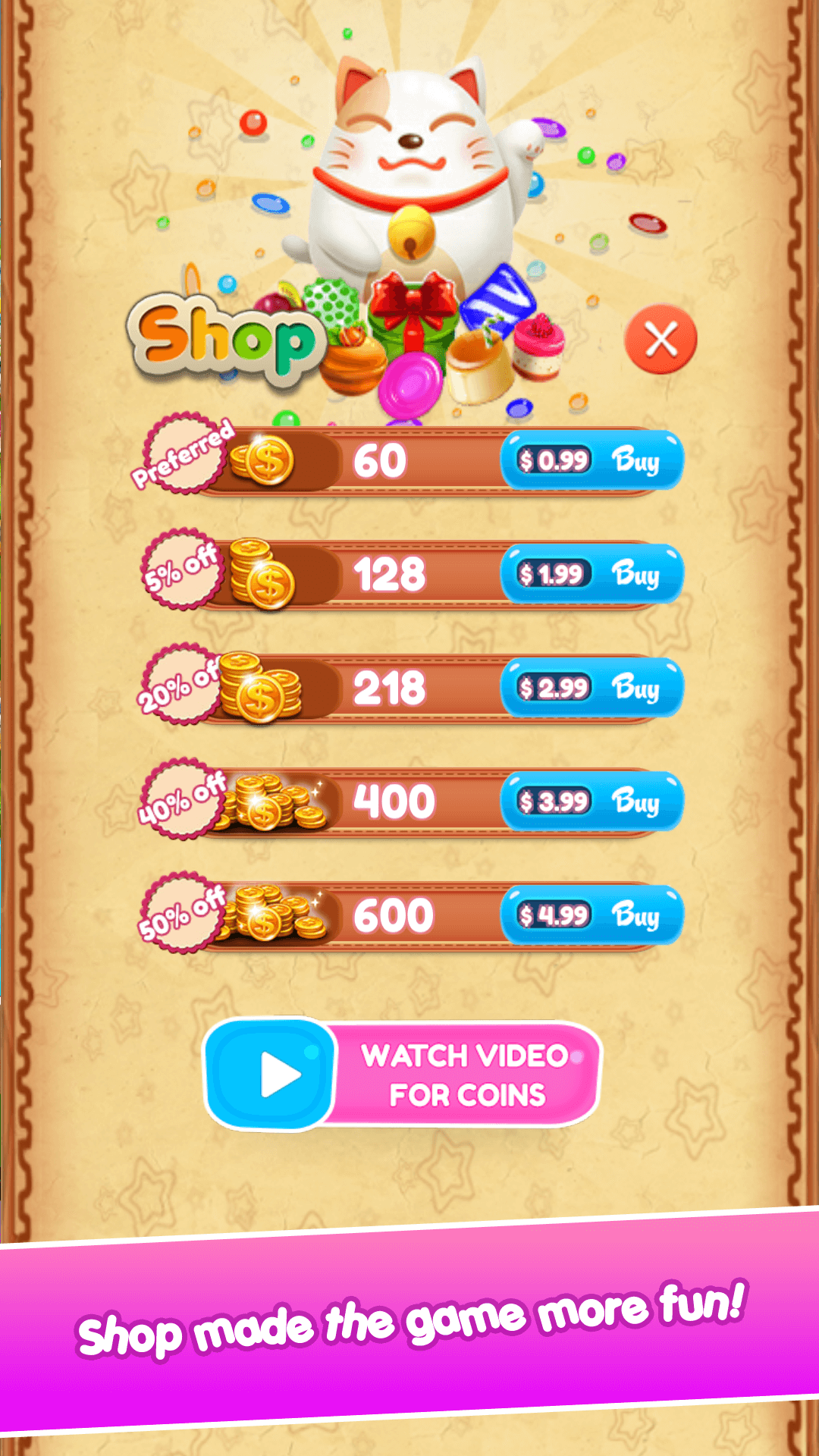 糖果消消乐 呆萌版游戏截图