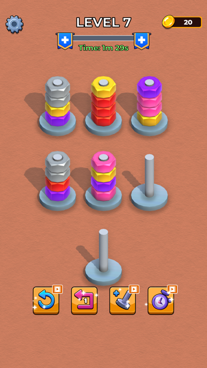 Screw Sort游戏截图