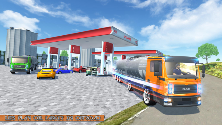 Offroad Truck Oil Transporter游戏截图