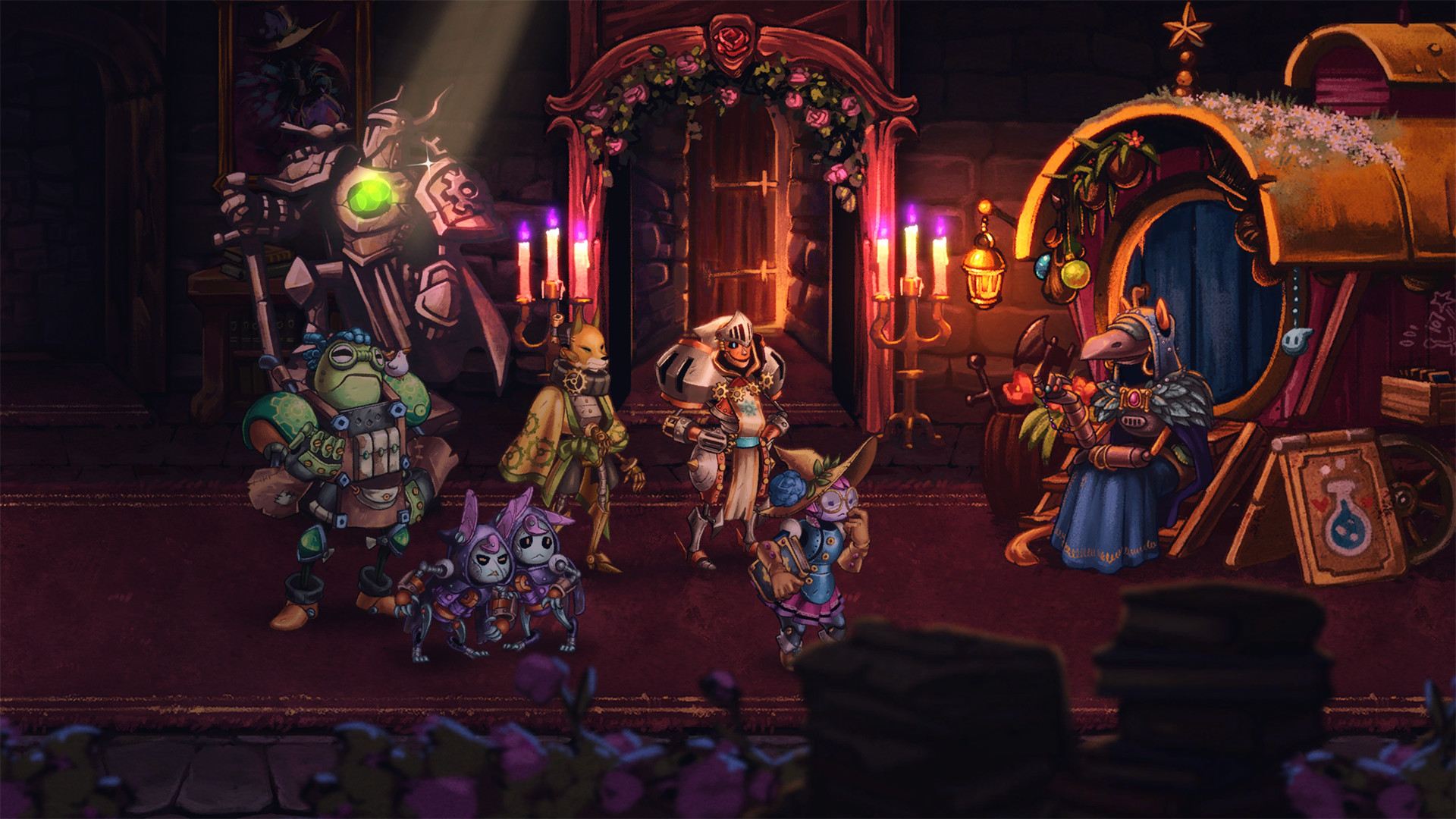 SteamWorld Quest: Hand of Gilgamech游戏截图