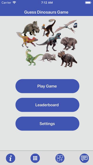 Dinosaurs Quiz Game游戏截图
