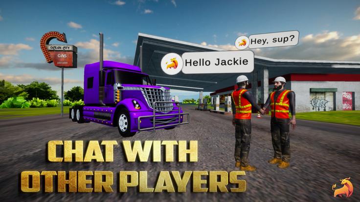 Highway Truck Simulator Game游戏截图