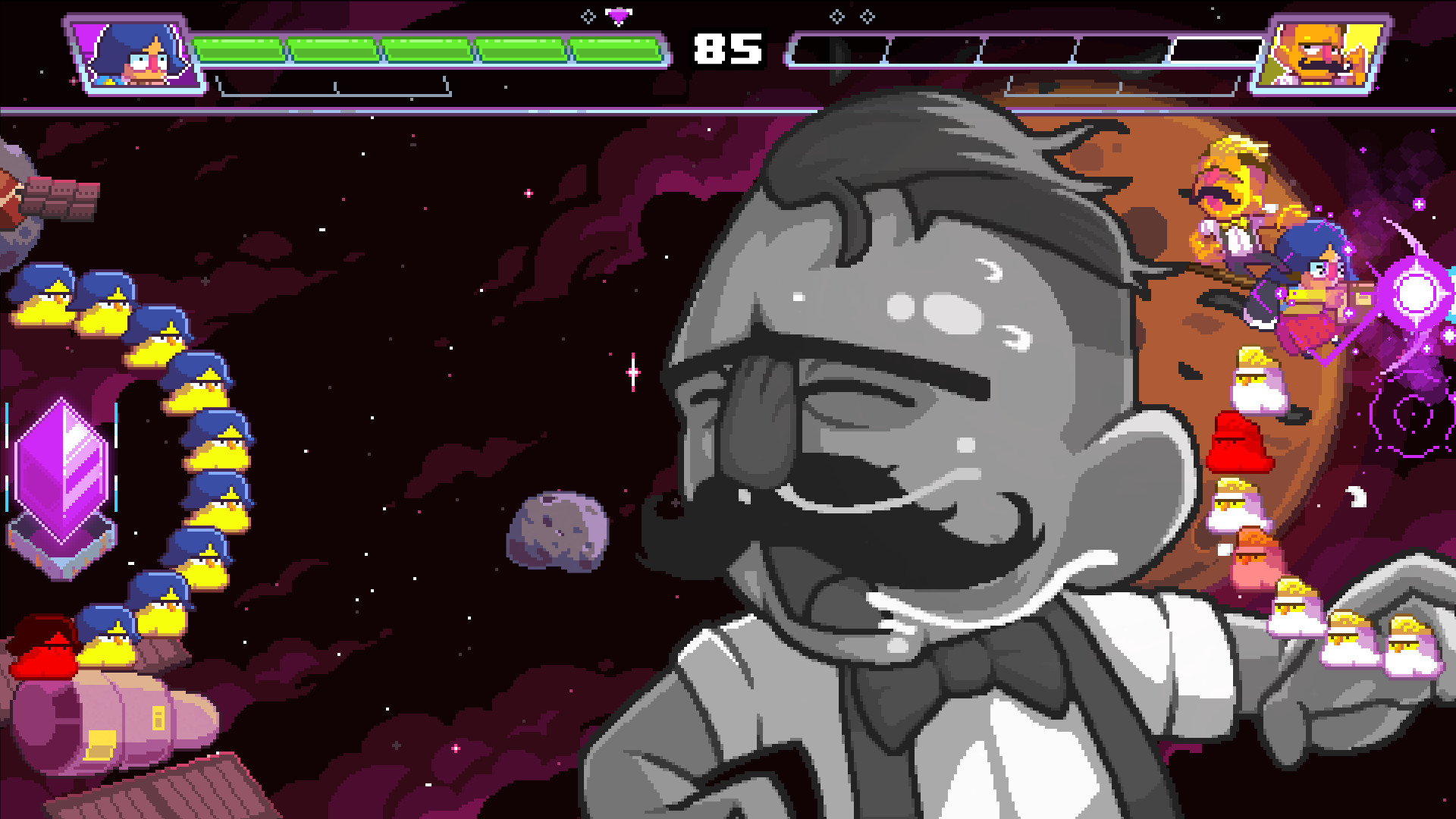 Ultra Space Battle Brawl游戏截图