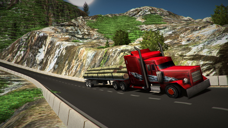 大卡车模拟-路卡车司机 2017游戏截图