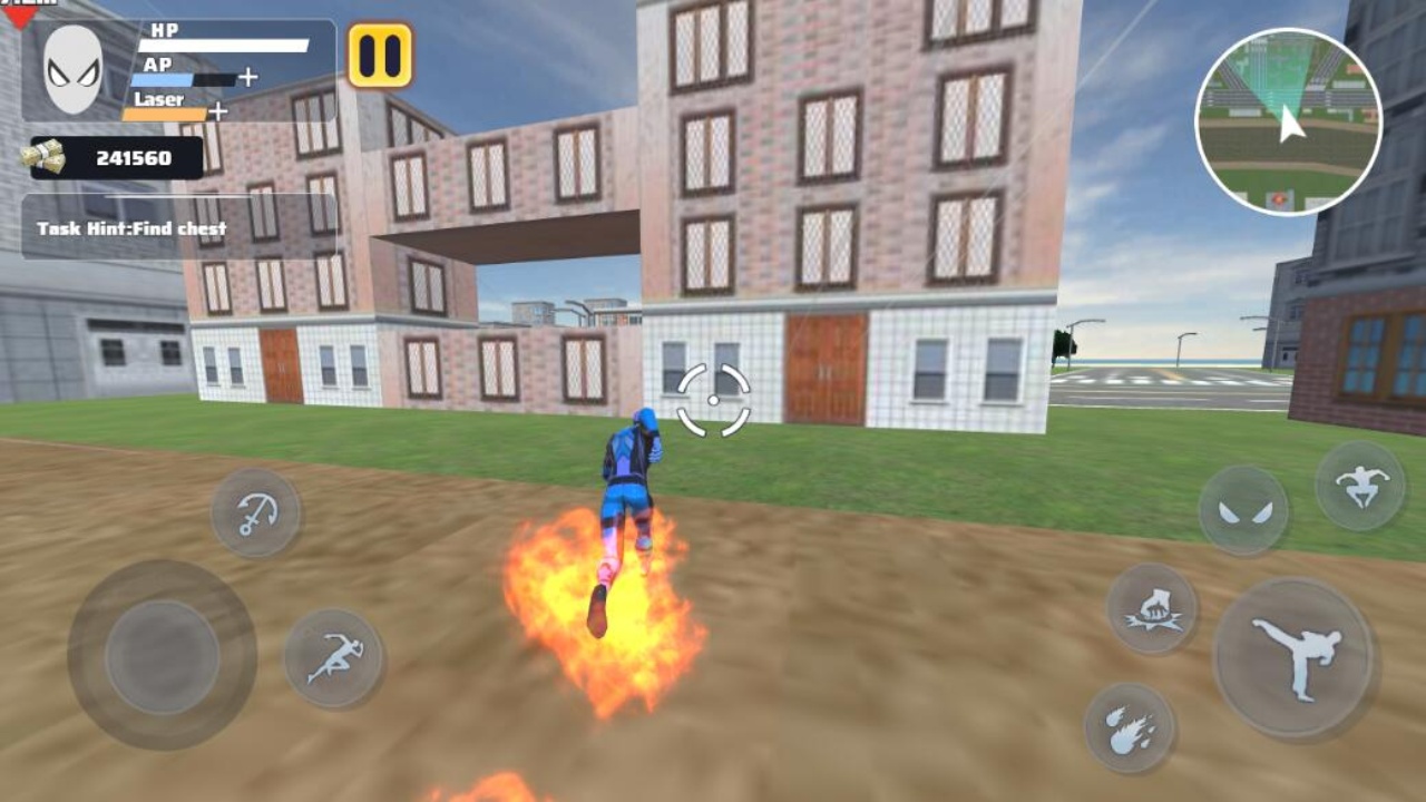 火柴人绳索英雄3蜘蛛人战争游戏截图