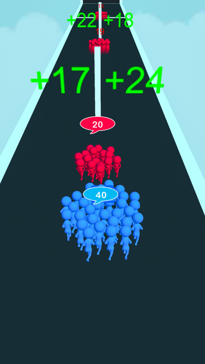 Crowd Count Master: Runner 3D游戏截图