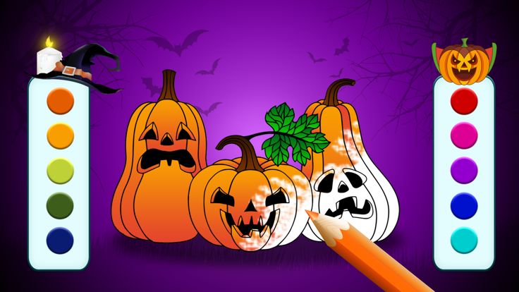 可怕的怪物着色书游戏截图