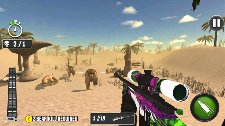 Sniper Shooter 3D :Deer Hunter游戏截图