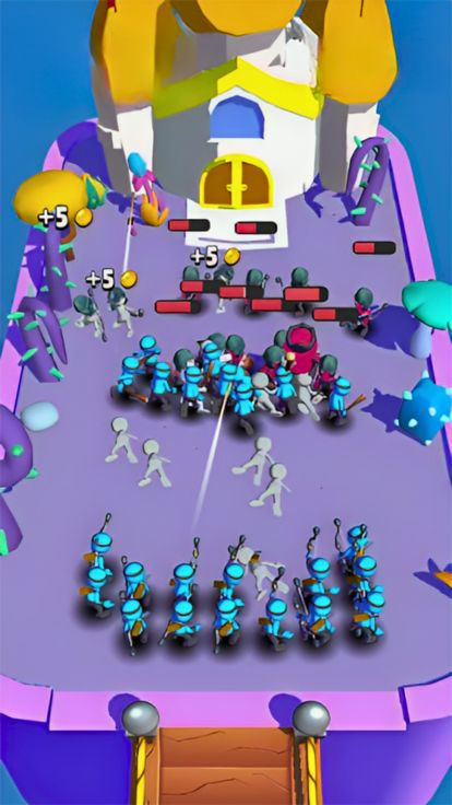 Merge Army Tower Attack游戏截图