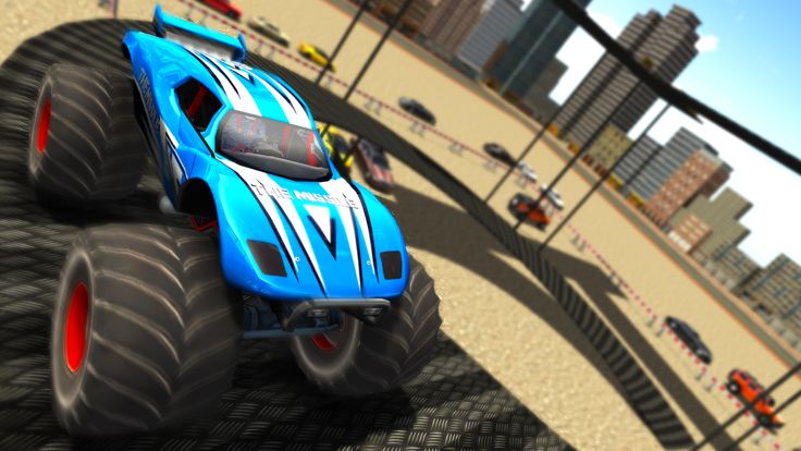 City Climb Monster Truck Hard Parking Simulator 3D游戏截图