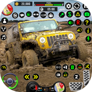 US Mud Jeep Driving Game