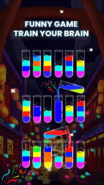 Water Sort - Brain Puzzle Game游戏截图