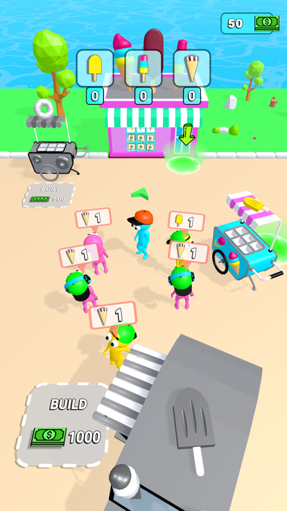 Ice Cream Seller 3D游戏截图