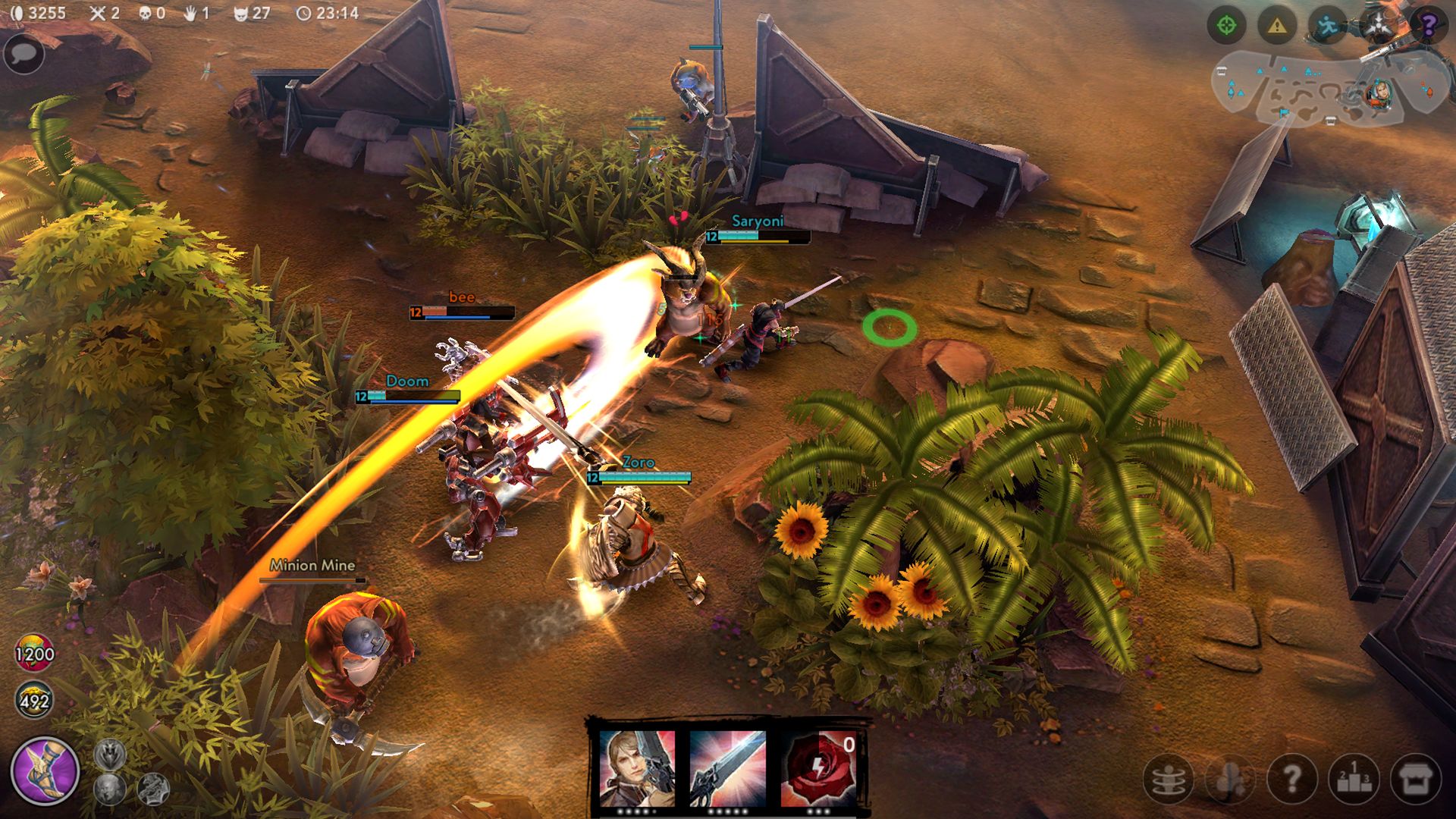 Screenshot of VG: Vulkan Beta