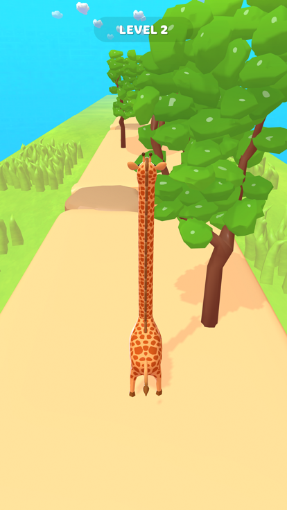 Giraffe Runner游戏截图