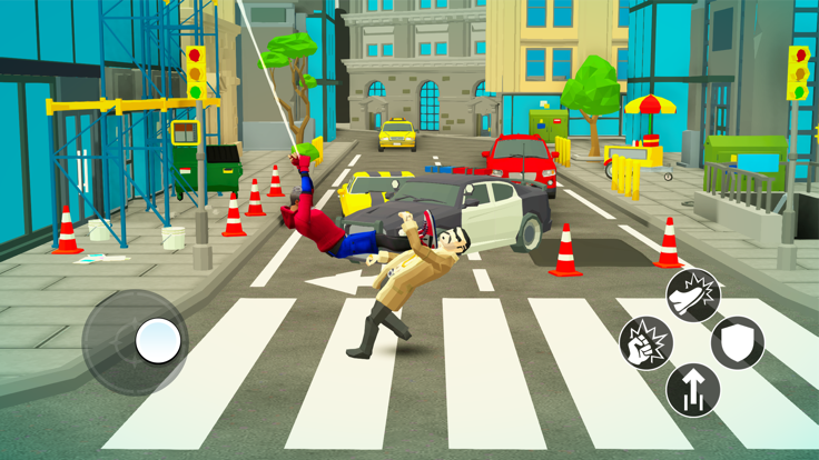 Spider Hero Rope Fighter游戏截图