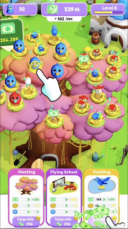 Idle Birds游戏截图