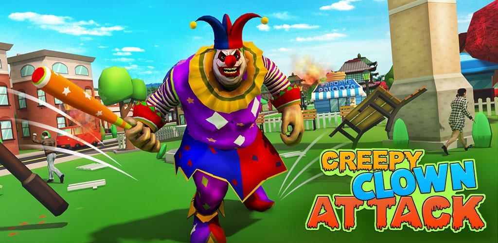 Creepy Clown Attack游戏截图