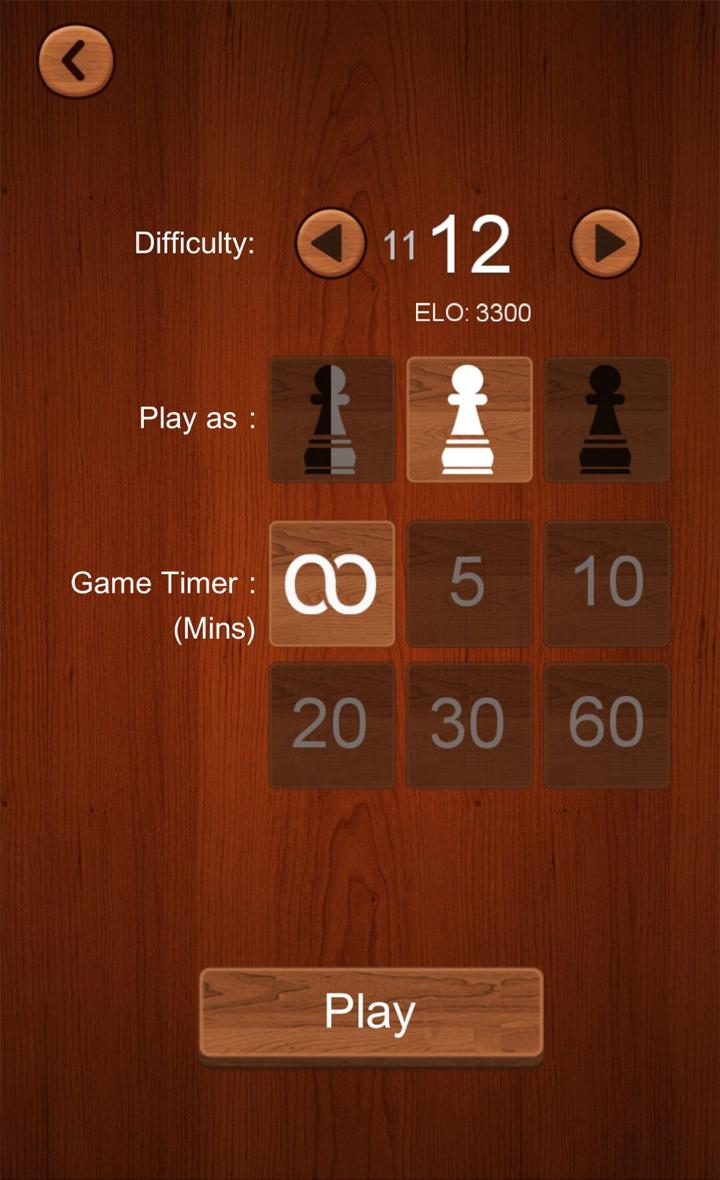 国际象棋游戏截图