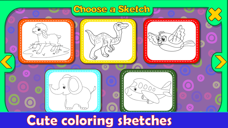 我的填色书游戏截图