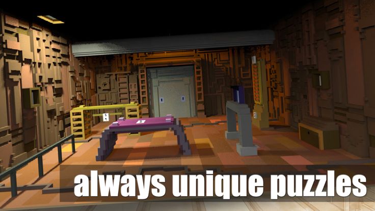 Room escape in voxels游戏截图