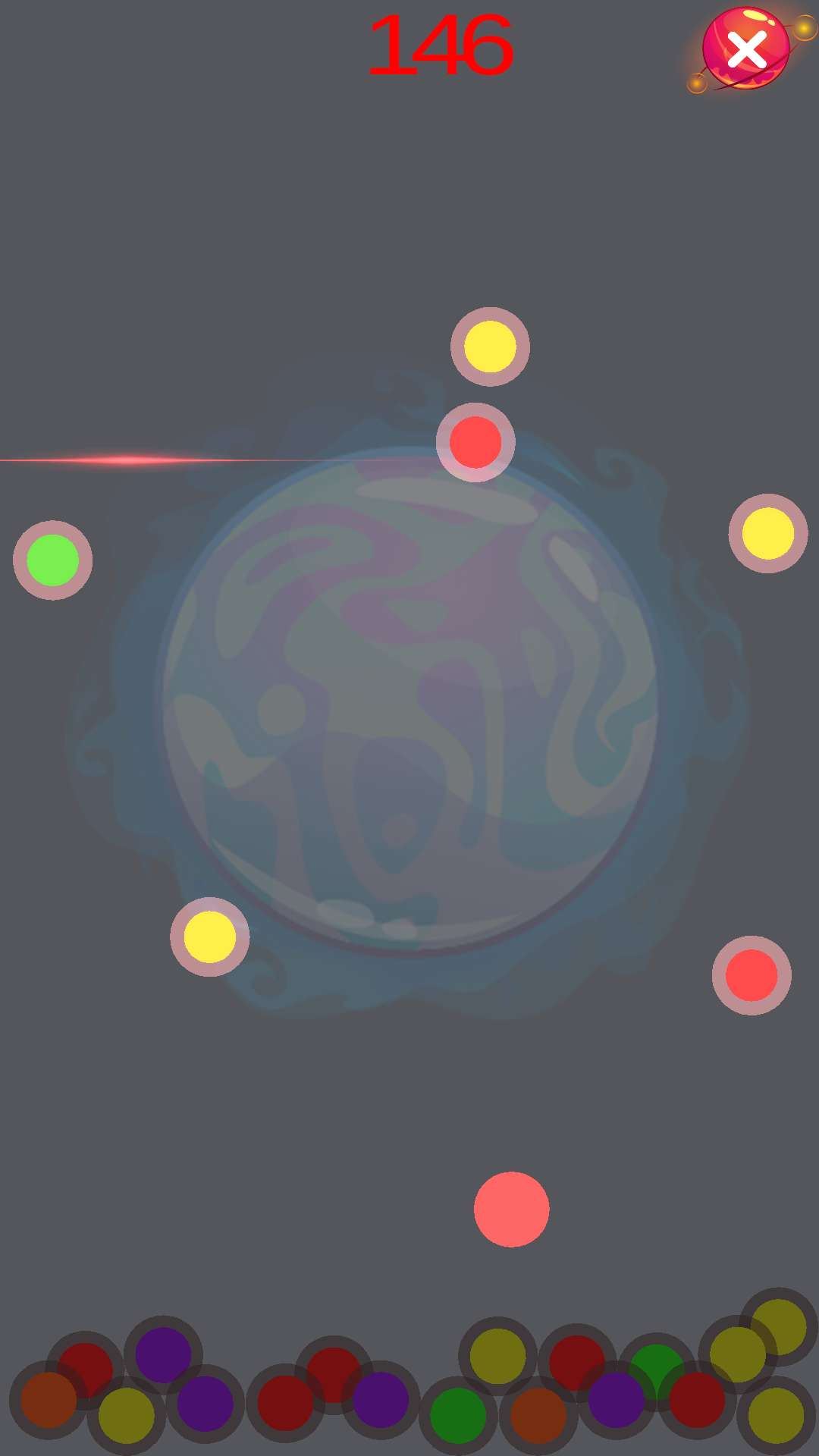 跳跳球游戏截图