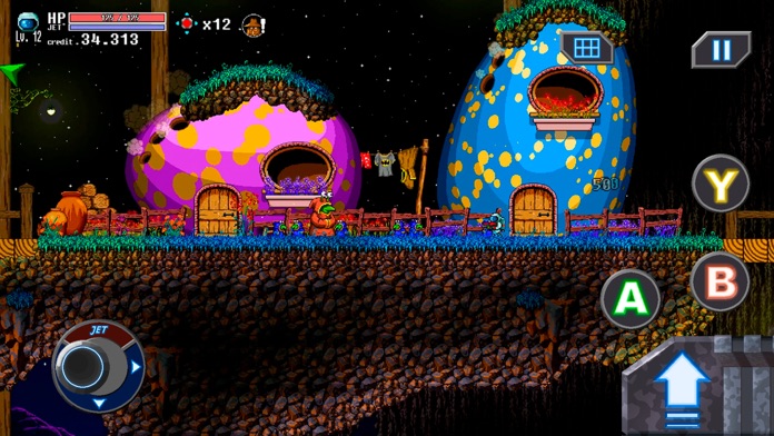 威利·杰特曼：重力作用游戏截图