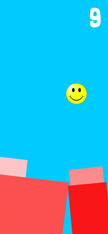 快乐跳跃的表情符号:)游戏截图