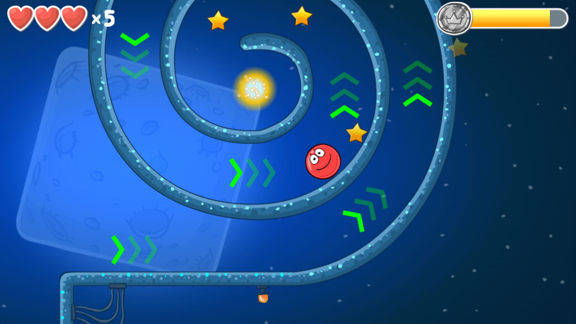 Screenshot of Red Ball 4