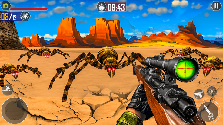 Spider Assasin Sniper Shooting游戏截图