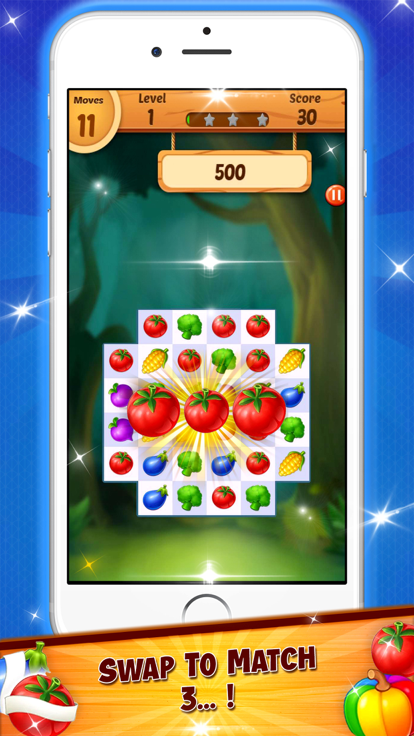 Farm Crush : Match 3 Game游戏截图
