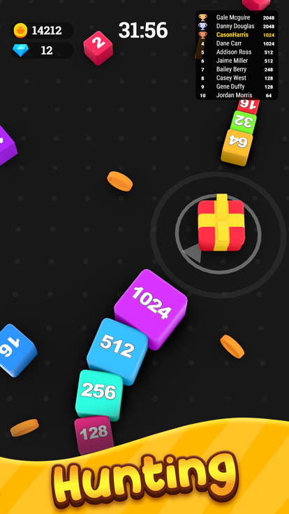 Jelly Cube Run 2048游戏截图