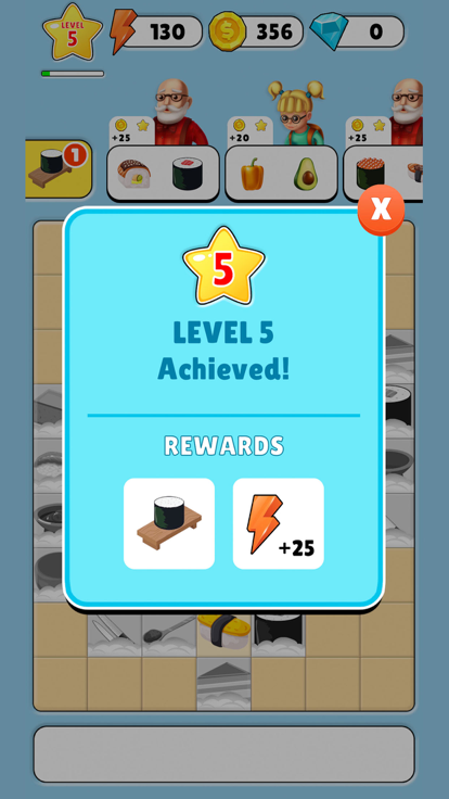 Merge Sushi游戏截图